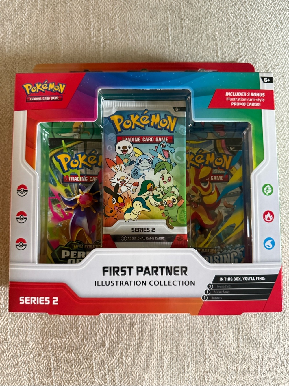 Pokemon First Partner Illustration Collection Series 2 - Red Blue Green Yellow